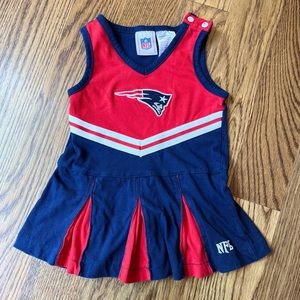 Patriots cheer outfit/dress 18 months